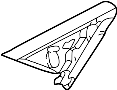 View Mirror. Gasket. Trim. (Lower) Full-Sized Product Image