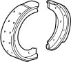 View Parking Brake Shoe Full-Sized Product Image