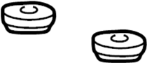 Suspension. Crossmember. Mount. Bushing. (Front, Rear). Suspension Crossmember.