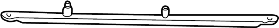 Image of Bracket. Strut. Suspension. Mount. Subframe Reinforcement. Side.  Bracket used for the. image for your Porsche