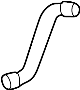 Image of Hose. (Front, Rear, Upper, Lower). Flexible Hose that is. image for your 2008 Porsche 911 3.6L 6 cylinder A/T AWD Carrera 4 Coupe 