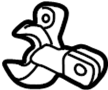 Image of Support. Pipe. Bracket. (Rear). A part used to retain. image for your 2004 Porsche 911 3.6L 6 cylinder M/T AWD Turbo Coupe 