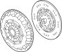 Image of Clutch. Plate. A rotating circular. image for your 2006 Porsche 911 3.8L 6 cylinder A/T RWD Carrera S Coupe 