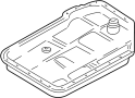 Image of Transmission Oil Pan image for your 2002 Porsche 911 3.6L 6 cylinder A/T RWD Carrera Coupe 