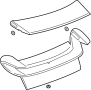 Image of Deck Lid image for your 2002 Porsche 911   