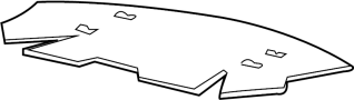 Image of Insulation. SOUND ABSORBER. image for your 2002 Porsche 911   