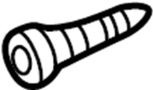 View Headlight Washer Hose Connector Full-Sized Product Image
