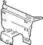 Image of Radio Amplifier Bracket image for your 2011 Porsche Panamera   