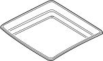 Image of Glass. Roof Panel. SunRoof. Top CPL. (Front, Rear). A stationary Panel of. image for your 2012 Porsche 911   