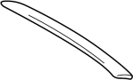 Image of Sunroof Opening Trim (Rear) image for your 2020 Porsche Macan