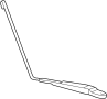 Image of Back Glass Wiper Arm image for your 1990 Porsche 928 GT Coupe