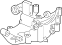 Image of Belt Tensioner Bracket image for your 2005 Porsche 911  Carrera Coupe 