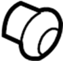 View Sleeve. Headlight. Bushing.  Full-Sized Product Image