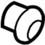 View Sleeve. Headlight. Bushing.  Full-Sized Product Image