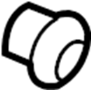 View Sleeve. Headlight. Bushing.  Full-Sized Product Image