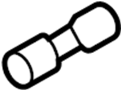 View Headlight Washer Hose Connector Full-Sized Product Image