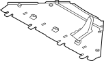 Image of Floor Pan Splash Shield (Rear) image for your Porsche