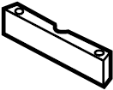 Image of Sound Absorber (Front). Sound Absorber. Barrier. image for your Porsche