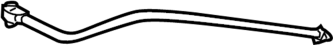 View A/C Refrigerant Suction Hose (Front, Rear) Full-Sized Product Image