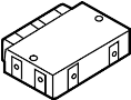 View Control Module. Control Unit, EN. (Rear) Full-Sized Product Image