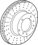 Image of Disc Brake Rotor image for your 2023 Porsche 718 Cayman   