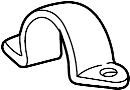 99734377701 Suspension Stabilizer Bar Bracket
