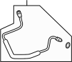 Image of Pressure. Hose. (Upper). Connects power steering. image for your 2019 Porsche Cayenne  S Sport Utility 
