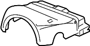 View Steering Column Cover (Upper) Full-Sized Product Image