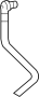 Image of Brake Vacuum Hose image for your Porsche