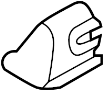 View Seat Hinge Cover (Rear) Full-Sized Product Image