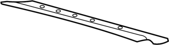 Image of Roof Header Panel (Rear) image for your 2012 Porsche 911 Carrera GTS Convertible