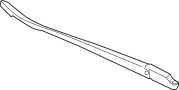 Image of Wiper arm. (Rear) image for your 2009 Porsche 911  Carrera S Coupe 