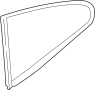 View Quarter Glass Seal (Rear) Full-Sized Product Image