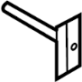View Floor Pan Crossmember Bracket Full-Sized Product Image