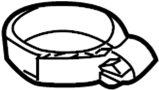 View Engine Air Duct Clamp Full-Sized Product Image 1 of 2