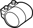 View Clamping Sleeve. Exhaust Muffler Clamp.  Full-Sized Product Image