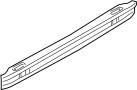 99750512125 Bumper carrier. Impact bar.