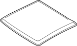 View Glass. Seal. (Left, Front, Rear) Full-Sized Product Image 1 of 2