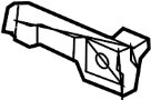 Image of Sun Visor Bracket image for your 2020 Porsche 718 Boxster   
