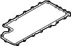 Image of Gasket for oil sump. Oil pan Gasket. (Upper, Lower). Included with: Lower oil. image for your 2002 Porsche