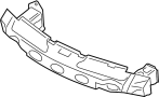 View Bumper Impact Bar (Upper) Full-Sized Product Image