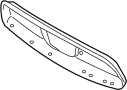 View Bumper Cover Support Rail Full-Sized Product Image 1 of 2