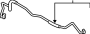 View A/C Refrigerant Liquid Hose Full-Sized Product Image
