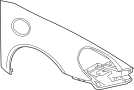 Image of Fender (Front) image for your 2016 Porsche Cayman   