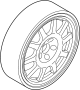 Image of Spare Tire image for your 2009 Porsche 911  Carrera Convertible 