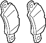 Disc Brake Pad Set (Front)