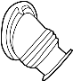 View Steering Coupling Boot (Lower) Full-Sized Product Image
