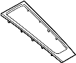 Image of Console Trim Panel (Front, Upper) image for your 2022 Porsche 718 Boxster 4.0L 6 cylinder A/T GTS 4.0 Convertible 