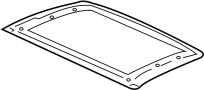 Image of Sunroof Glass image for your 2012 Porsche 911   
