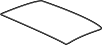 Image of Sunroof Seal image for your 2013 Porsche 911   